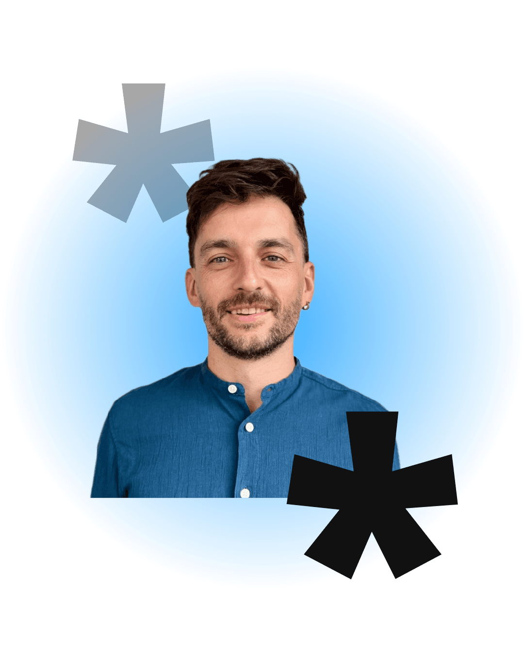 Ritratto grafico di Alessandro Svaldi
